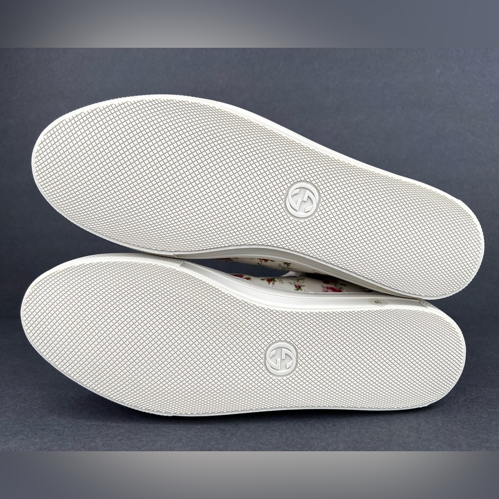 Gucci Major Blind For Love Rose Serie Print Satin High Top Floral Sneakers EU 38 - Picture 9 of 13